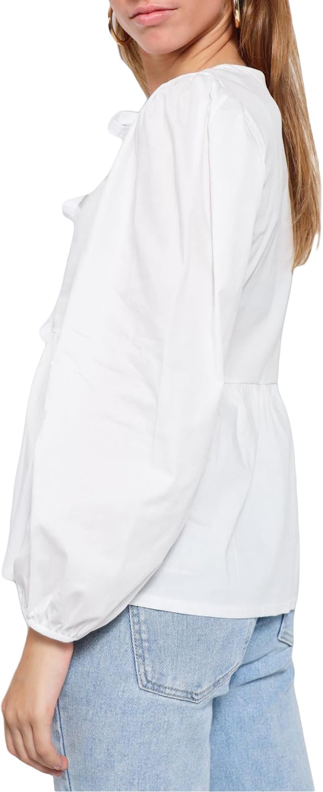 Helene – Blouse Nouée Fluide