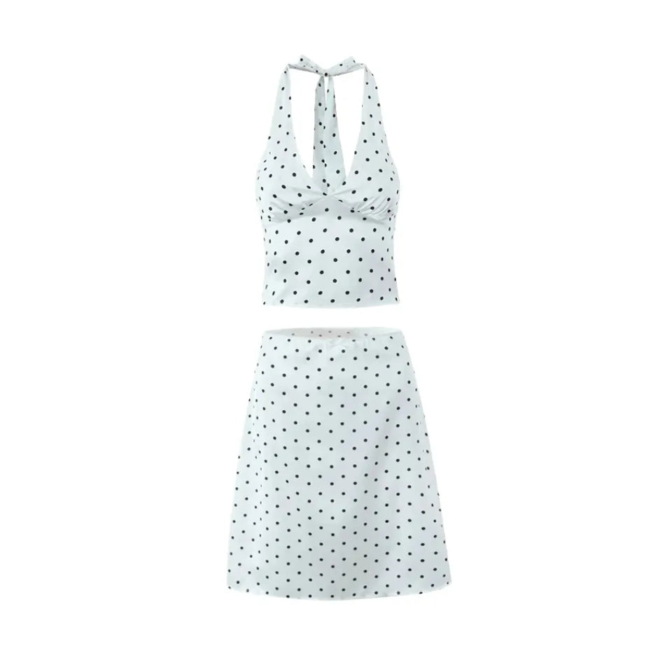 Nina- Ensemble à Pois Vintage