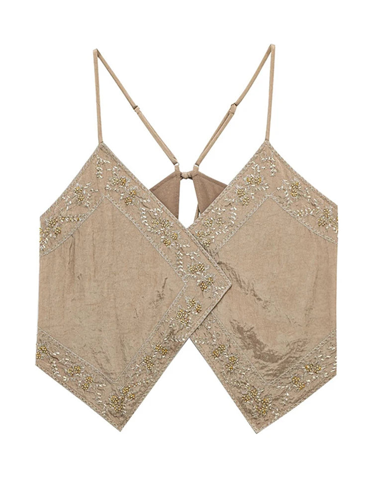 Sacha – Pantalon Fluide Satiné