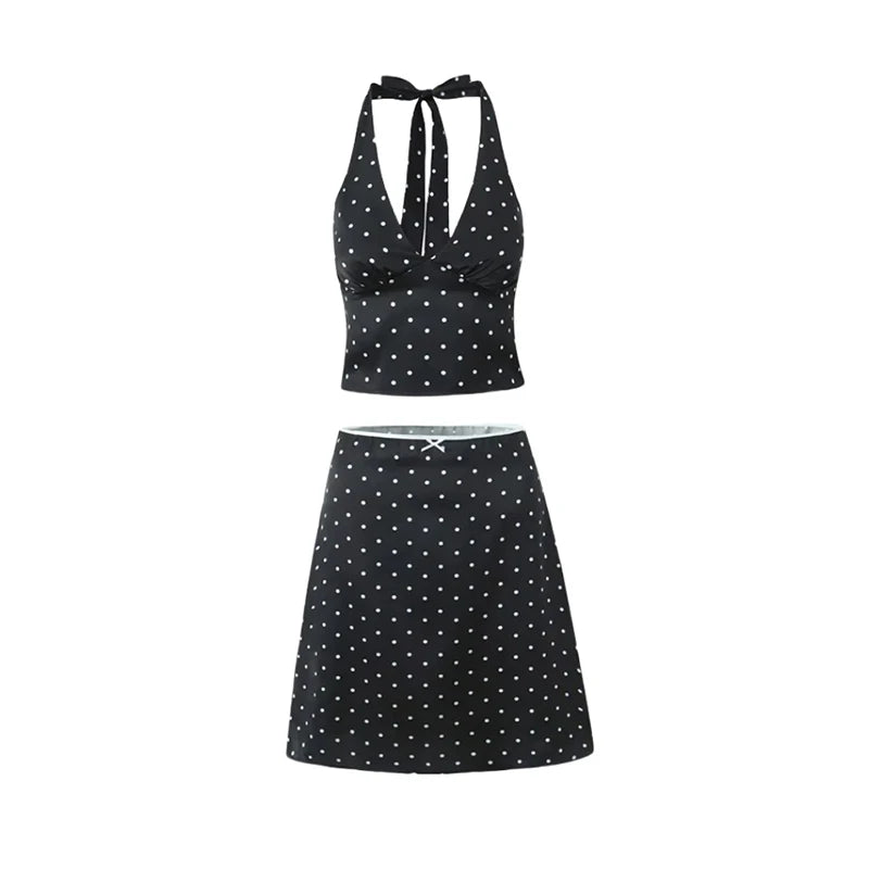Nina- Ensemble à Pois Vintage