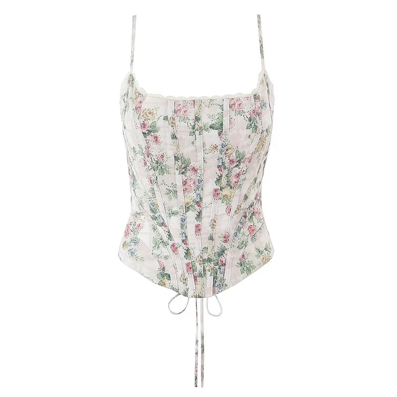 Violette – Corset fleuri, coquette et féminine