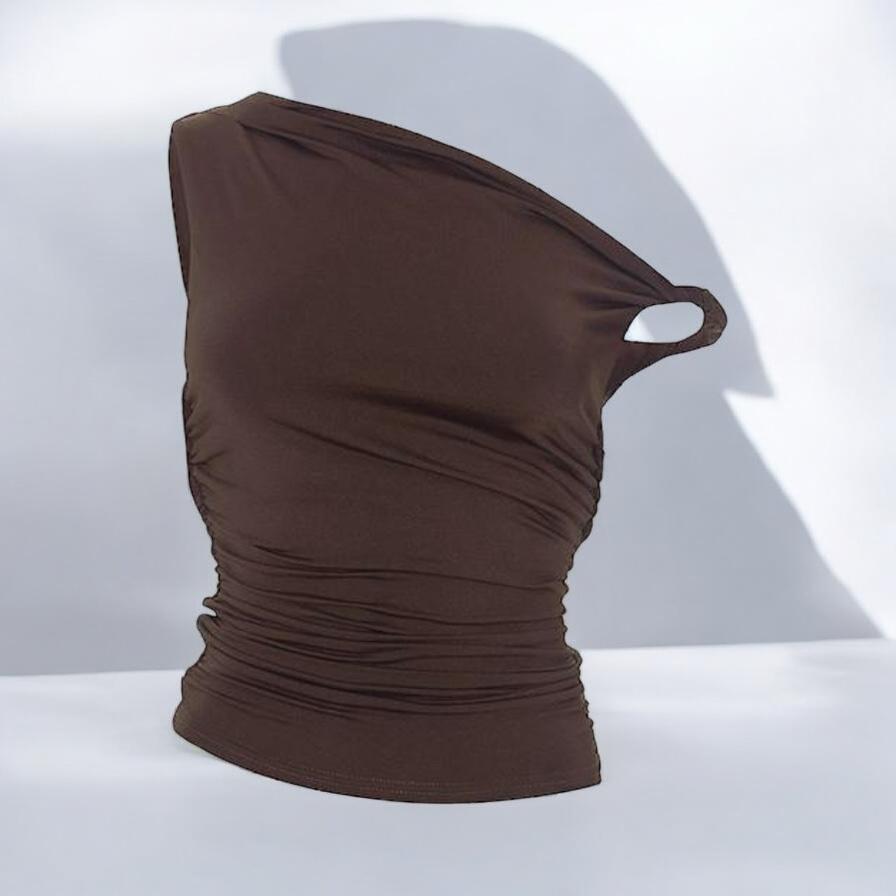 Inaya – Top Asymétrique Froncé