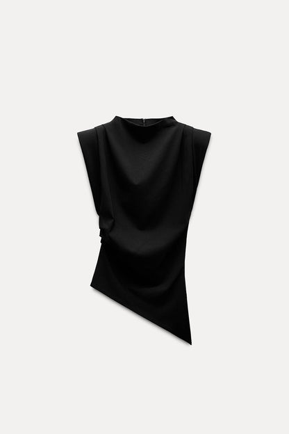 Élina – Top Asymétrique Structuré