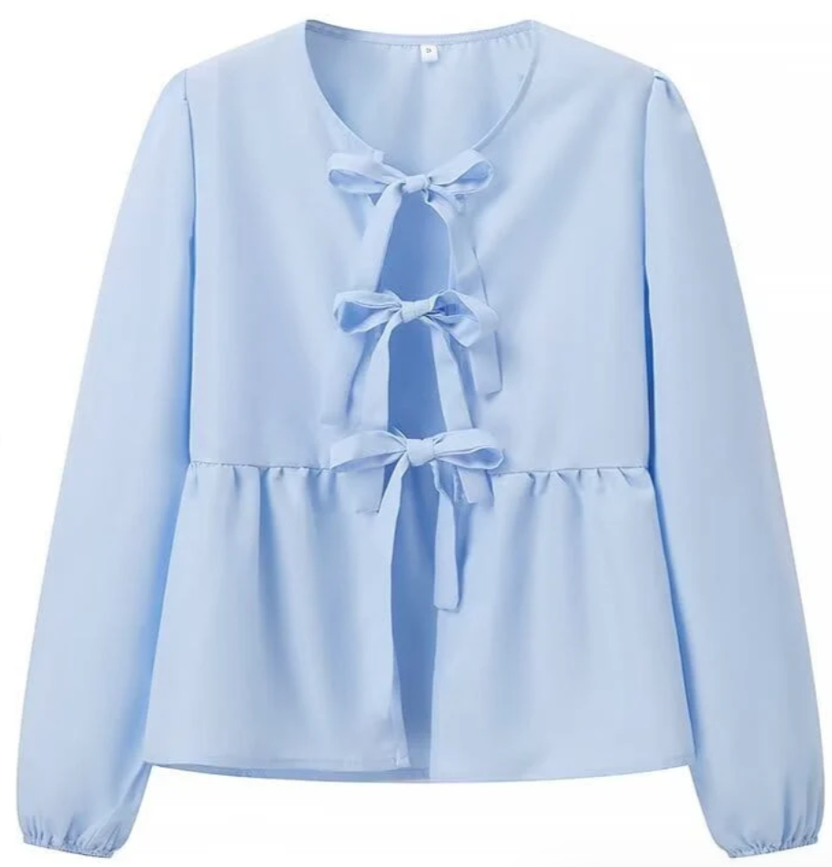 Helene – Blouse Nouée Fluide