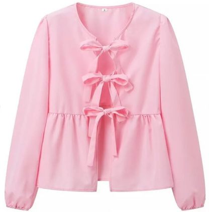 Helene – Blouse Nouée Fluide