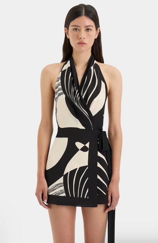 Cléo – Robe Courte Graphique