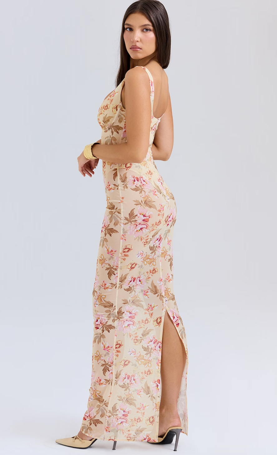 Floréa – Robe Longue Fleurie