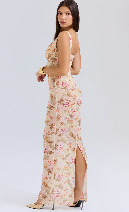 Floréa – Robe Longue Fleurie