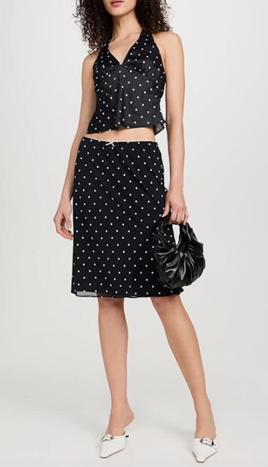 Nina- Ensemble à Pois Vintage
