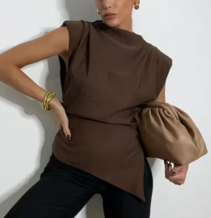 Élina – Top Asymétrique Structuré