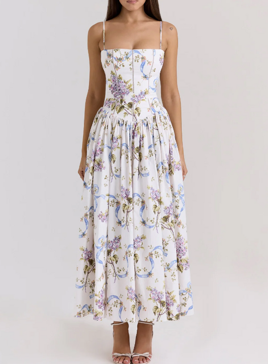 Violette – Robe corset romantique
