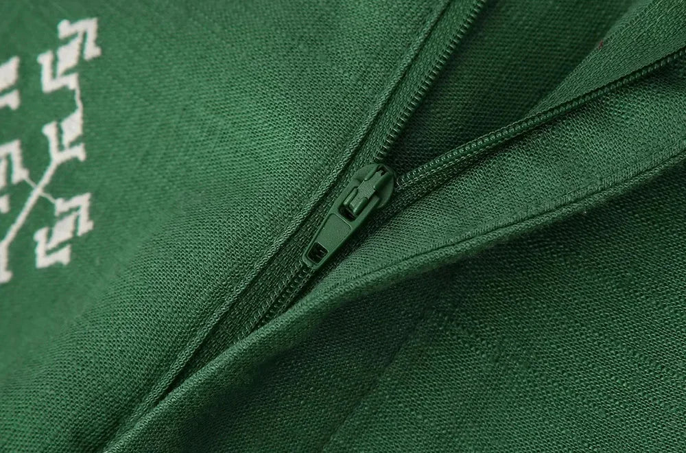 Iris – Pantalon Brodé Bohème