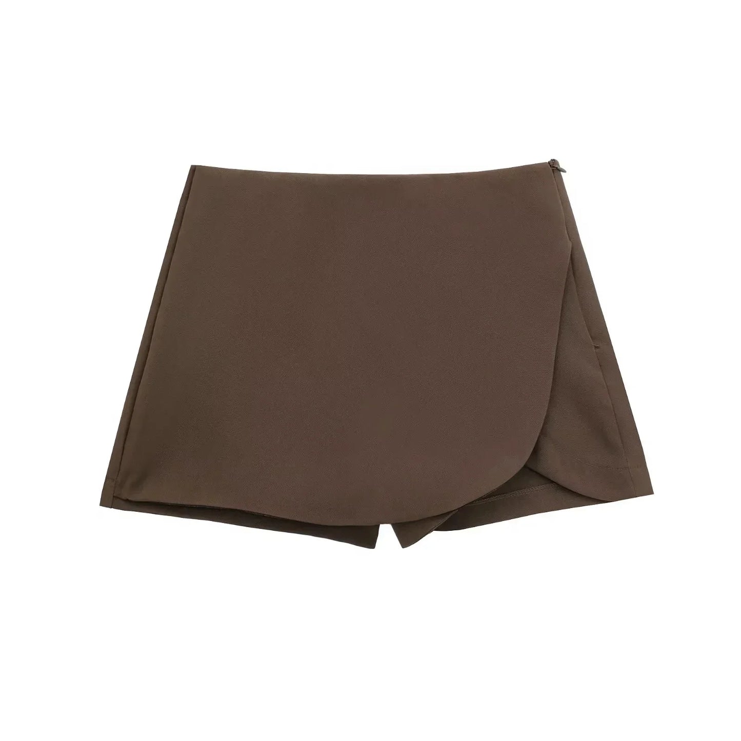 Édith – Jupe Portefeuille Courte