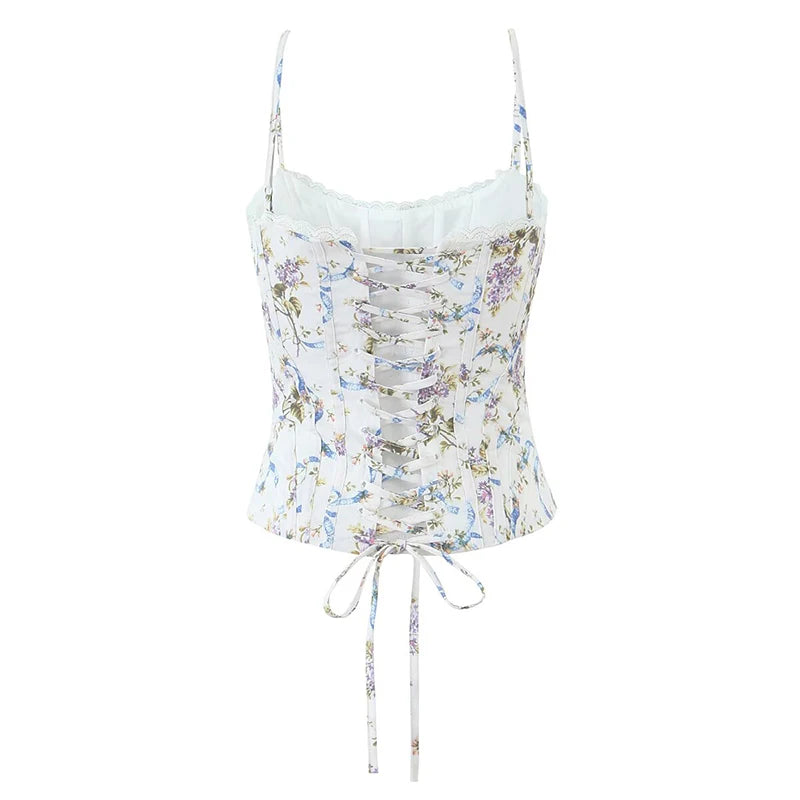 Violette – Corset fleuri, coquette et féminine