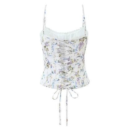 Violette – Corset fleuri, coquette et féminine