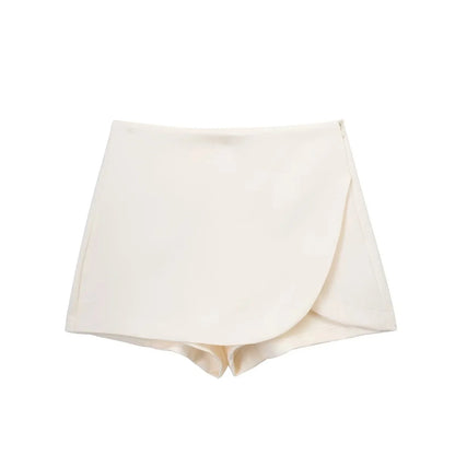 Édith – Jupe Portefeuille Courte