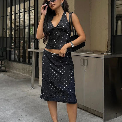 Nina- Ensemble à Pois Vintage