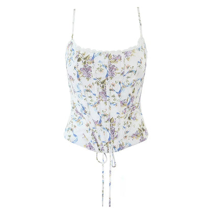 Violette – Corset fleuri, coquette et féminine