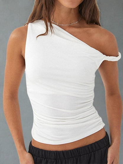 Inaya – Top Asymétrique Froncé
