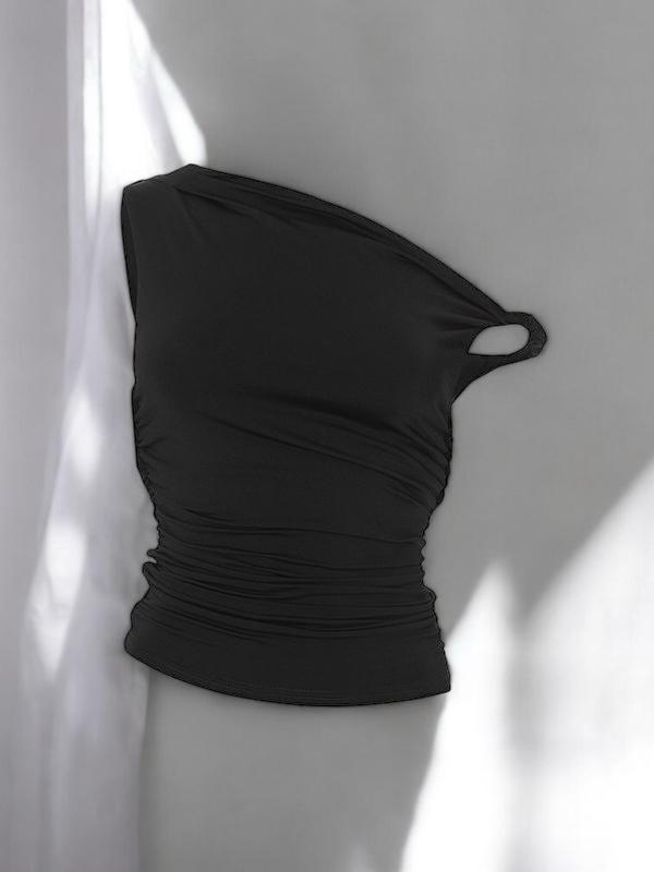 Inaya – Top Asymétrique Froncé