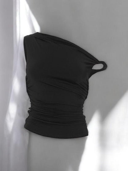 Inaya – Top Asymétrique Froncé