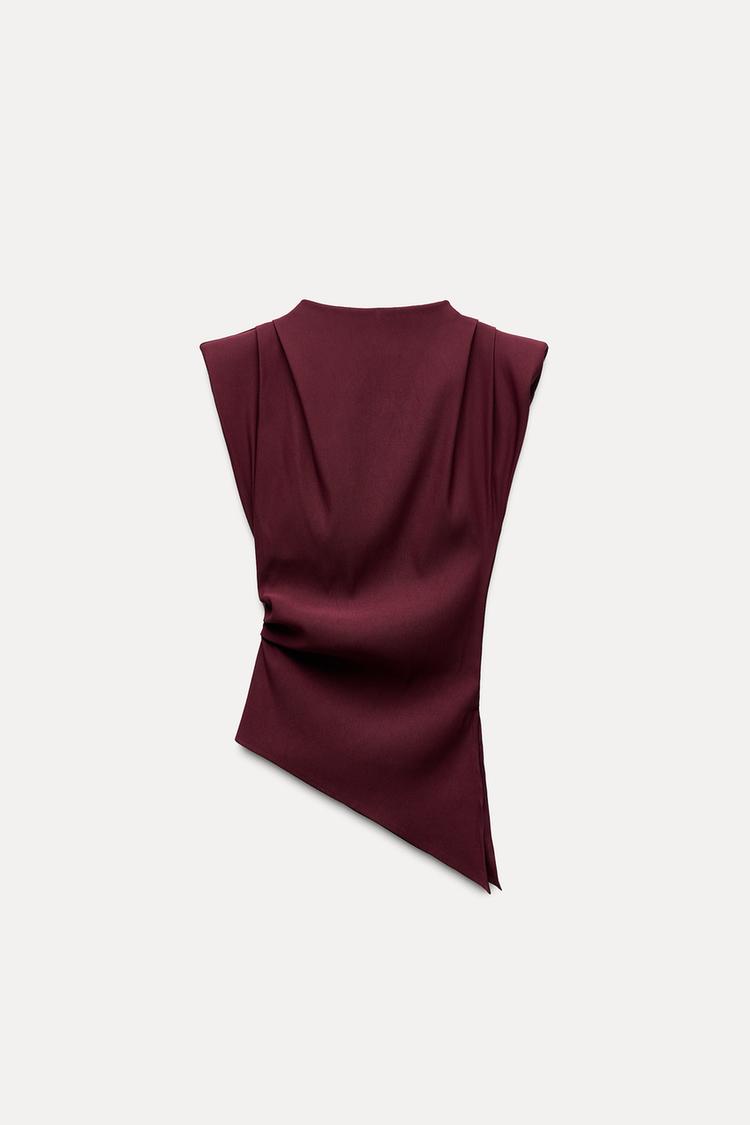Élina – Top Asymétrique Structuré