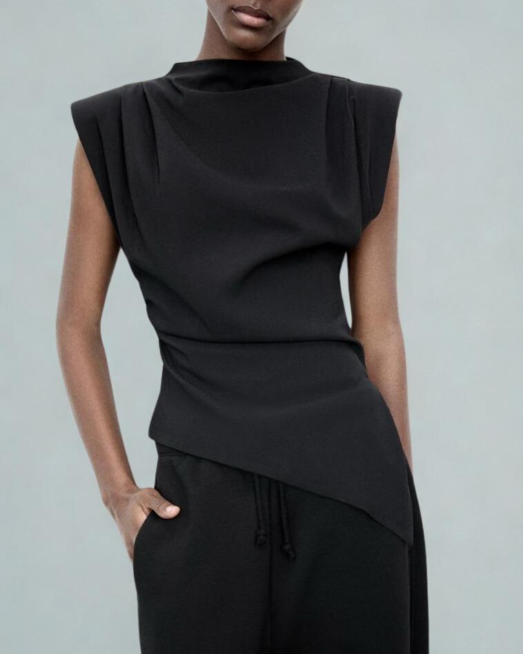 Élina – Top Asymétrique Structuré