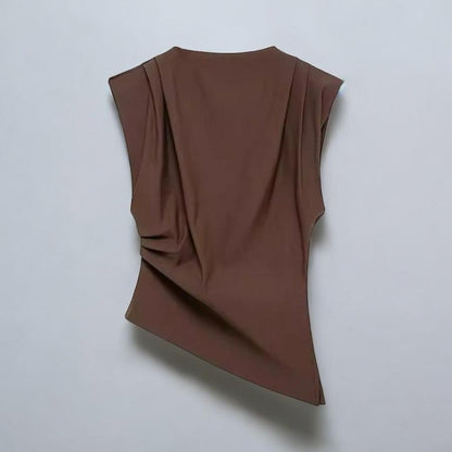 Élina – Top Asymétrique Structuré